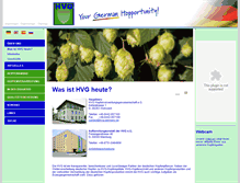Tablet Screenshot of hvg-germany.de